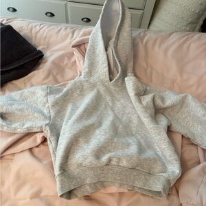 SKIMS Light Gray Women's Hoodie